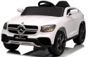 Mercedes GLC COUPE Concept Auto na akumulator 4x4 BIAŁY, Światła, Dźwięki, Pilot, Koła EVA