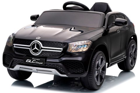 Mercedes GLC COUPE Concept Auto na akumulator 4x4 CZARNY, Światła, Dźwięki, Pilot, Koła EVA