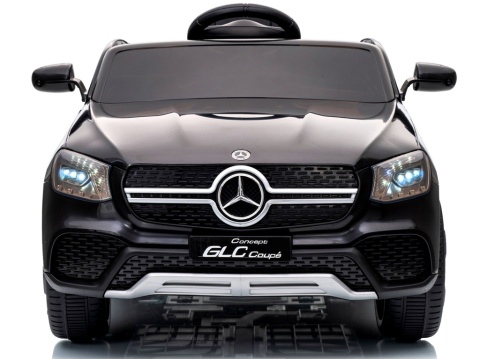 Mercedes GLC COUPE Concept Auto na akumulator 4x4 CZARNY, Światła, Dźwięki, Pilot, Koła EVA