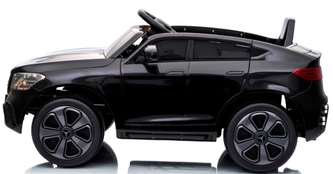 Mercedes GLC COUPE Concept Auto na akumulator 4x4 CZARNY, Światła, Dźwięki, Pilot, Koła EVA
