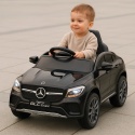 Mercedes GLC COUPE Concept Auto na akumulator 4x4 CZARNY, Światła, Dźwięki, Pilot, Koła EVA