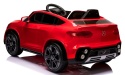 Mercedes GLC COUPE Concept Auto na akumulator 4x4 CZERWONY, Światła, Dźwięki, Pilot, Koła EVA
