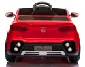 Mercedes GLC COUPE Concept Auto na akumulator 4x4 CZERWONY, Światła, Dźwięki, Pilot, Koła EVA