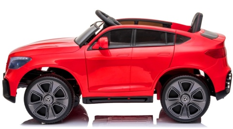 Mercedes GLC COUPE Concept Auto na akumulator 4x4 CZERWONY, Światła, Dźwięki, Pilot, Koła EVA