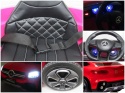Mercedes GLC COUPE Concept Auto na akumulator 4x4 CZERWONY, Światła, Dźwięki, Pilot, Koła EVA