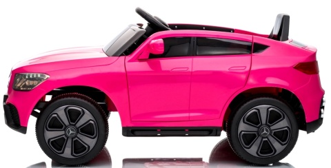 Mercedes GLC COUPE Concept Auto na akumulator 4x4 RÓŻOWY, Światła, Dźwięki, Pilot, Koła EVA