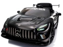 Mercedes GT3 Evo CZARNY Auto na akumulator, Pilot, Światła, Muzyka, Koła EVA