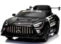 Mercedes GT3 Evo CZARNY Auto na akumulator, Pilot, Światła, Muzyka, Koła EVA