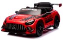 Mercedes GT3 Evo CZERWONY Auto na akumulator, Pilot, Światła, Muzyka, Koła EVA