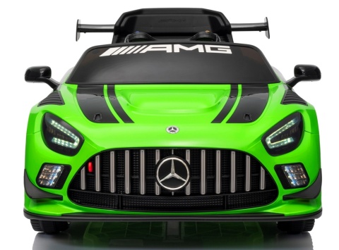 Mercedes GT3 Evo ZIELONY Auto na akumulator, Pilot, Światła, Muzyka, Koła EVA