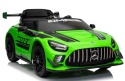 Mercedes GT3 Evo ZIELONY Auto na akumulator, Pilot, Światła, Muzyka, Koła EVA