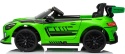 Mercedes GT3 Evo ZIELONY Auto na akumulator, Pilot, Światła, Muzyka, Koła EVA