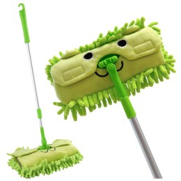 Mop Dla Dzieci Z Rączką Teleskopową Zwierzątko Zielony