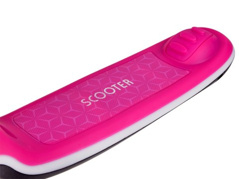 Balansowa hulajnoga SCOOTER 3-kołowa KOLOROWE ŚWIATEŁKA i MUZYKA SP0812