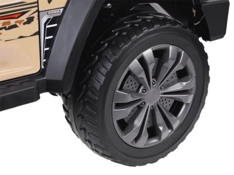 Duże auto PICKUP na akumulator elektryczne dla dzieci 2os 4x4 paka PA0329