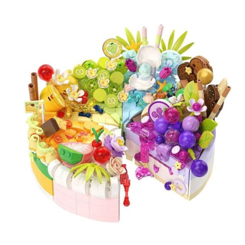 Klocki Konstrukcyjne Torcik Tort Deser Dekorowany 292-357el.