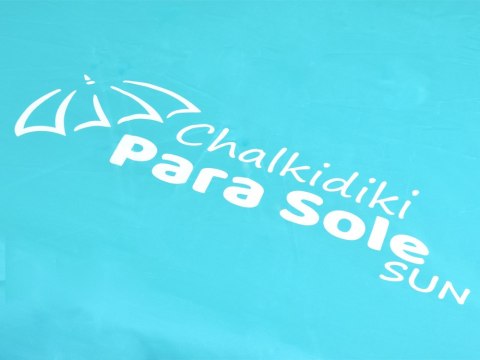 Parasol Plażowy Ogrodowy Chalkidiki Para SoleSun UPF50 240cm ŁAMANY SP0810