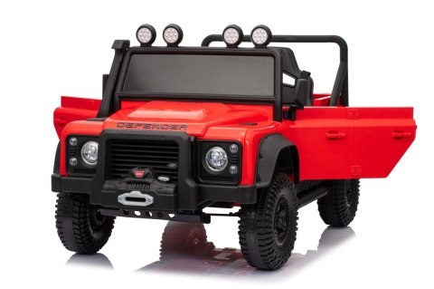 Pojazd Land Rover Defender 110 SVX Concept Czerwony