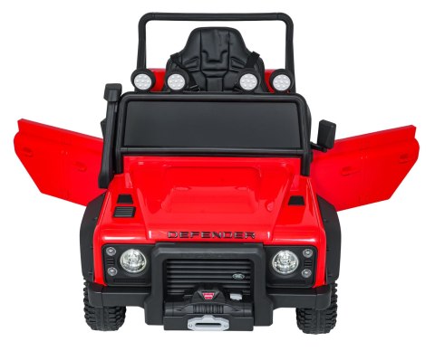 Pojazd Land Rover Defender 110 SVX Concept Czerwony