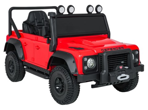 Pojazd Land Rover Defender 110 SVX Concept Czerwony