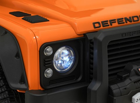 Pojazd Land Rover Defender 110 SVX Concept Pomarańczowy