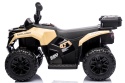 Quad J9 KHAKI BRĄZ-BEŻ na akumulator dla dzieci, muzyka, światło