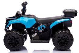 Quad J9 NIEBIESKI na akumulator dla dzieci, muzyka, światło
