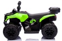 Quad J9 ZIELONY na akumulator dla dzieci, muzyka, światło