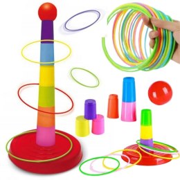 WOOPIE Gra Zręcznościowa Rzut do Celu Obręcze Ringo