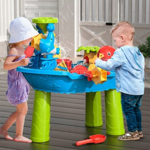 WOOPIE Stolik Wodny Statek z Krzesełkiem 17 Akcesorii