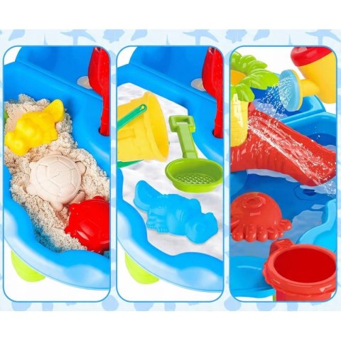 WOOPIE Stolik Wodny z Krzesełkiem 16 Akcesorii