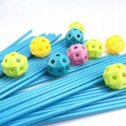 WOOPIE Zestaw Konstrukcyjny XXL Klocki do Budowania Namiotu Bazy Rurki Słomki 340 el.