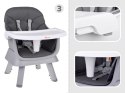 Wielofunkcyjny fotelik Krzesełko do karmienia Zestaw 6w1 dla dzieci ZA5664