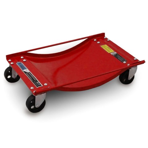 Wózki Manewrowe Wózek 4szt komplet warsztatowy jezdne do samochodu BITUXX