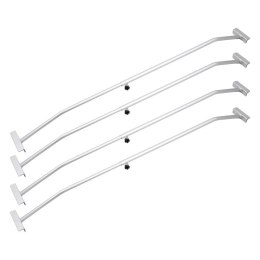 Aluminiowy wspornik stelażu do plandek płaskich w przyczepkach 100-170cm Bituxx