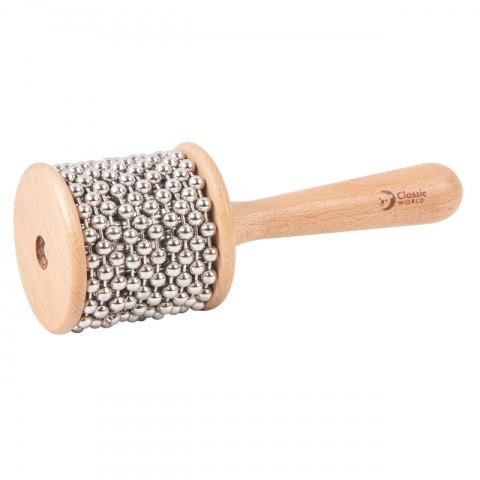 CLASSIC WORLD EDU Instrument Muzyczny Kabasa z Koralikami dla Dzieci