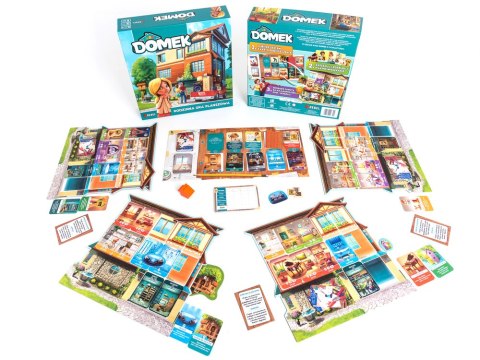 Rebel Rodzinna gra planszowa DOMEK o urządzaniu wnętrz z sercem i wyobraźnią GR0783