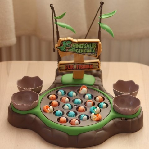 WOOPIE Gra Łowienie Dinozaurów Rybek 2 Wędki