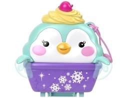 Zestaw Polly Pocket Śnieżny pingwinek zamykany domek figurki akces ZA6050