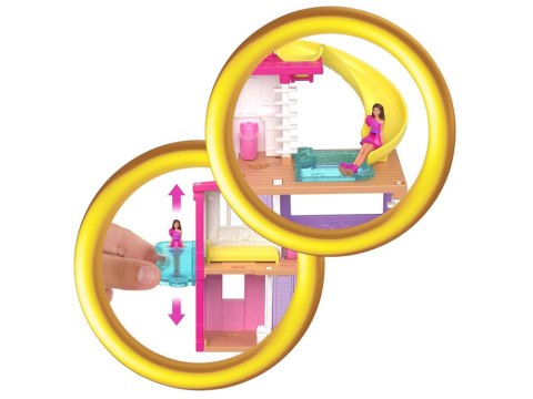 Mattel Mini BarbieLand Domek dla lalek + lalka i pupil + akcesoria ZA6039