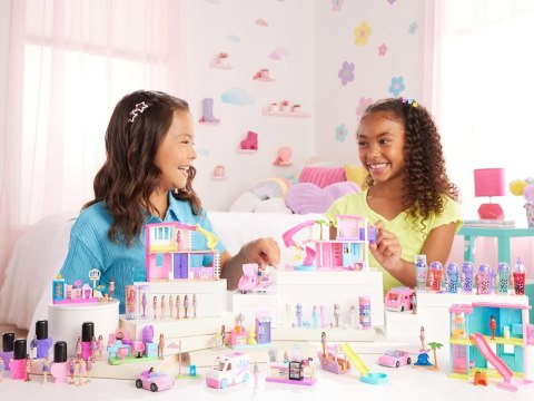 Mattel Mini BarbieLand Domek dla lalek + lalka i pupil + akcesoria ZA6039