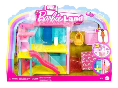 Mattel Mini BarbieLand Domek dla lalek + lalka i pupil + akcesoria ZA6039