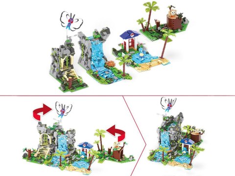 Mattel Zestaw MEGA Pokémon klocki 1362-ele + 4 figurki Pokemonów ZA6035