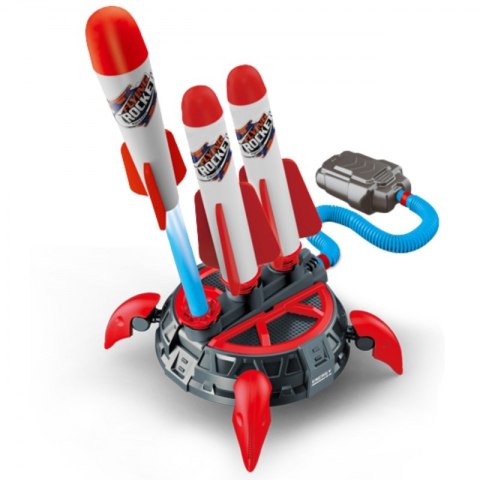 WOOPIE Wyrzutnia Rakiet Piankowych 6 szt.