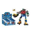 Klocki Konstrukcyjne 2w1 Pojazd Robot Mini Zestaw 42-65 el. Mix