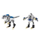 Klocki Konstrukcyjne Dinozaur Robot 2w1 57-70 el. Mix