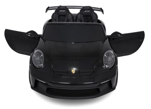 Pojazd Porsche 911 GT3 Czarny, wyścigowy samochód dla dzieci