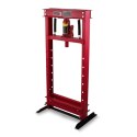Prasa hydrauliczna warsztatowa nacisk 12 ton czerwona łatwy montaż
