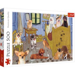Puzzle - 500 - Pokój van Gogha - Psia Rewolucja - Trefl 37539