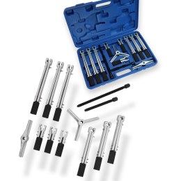 Ściągacz do łożysk ściągacz wewnetrzny 2 i 3 ramienny zestaw 12 elementów Bituxx